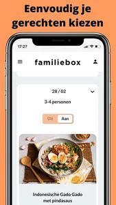 Familiebox: maaltijdbox screenshot 1