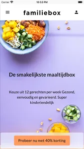 Familiebox: maaltijdbox screenshot 5