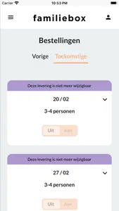 Familiebox: maaltijdbox screenshot 8