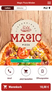 Magic Pizza Minden screenshot 0