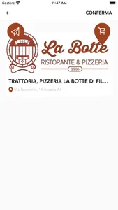 La Botte Ristorante Pizzeria screenshot 1