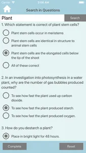 GCSE Biology Quiz screenshot 5