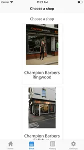 Champion Barbers screenshot 1