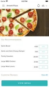 Amanti Pizza screenshot 1