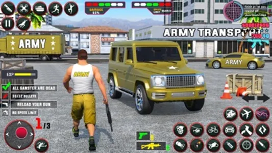 Army Transport Truck Sim 3D screenshot 5