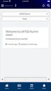 UWTSD Alumni screenshot 2