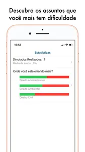 Simulados OAB - Prova e teste screenshot 2