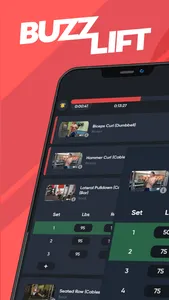 BuzzLift: Workout Tracker Log screenshot 0