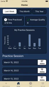 Music Practice Journal screenshot 0