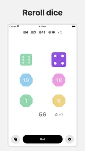 Dice - Virtual dice screenshot 2