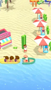 Beach Idle 3D screenshot 1