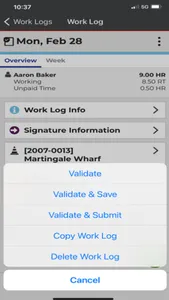 B2W Employee screenshot 5