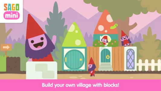 Sago Mini Village Blocks screenshot 0