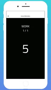 Interval Timer App. screenshot 1