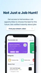 HireWalks Job Search App screenshot 0