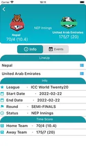 Cricket Bet screenshot 6