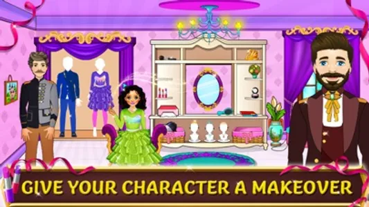 Pretend Princess Doll House screenshot 1