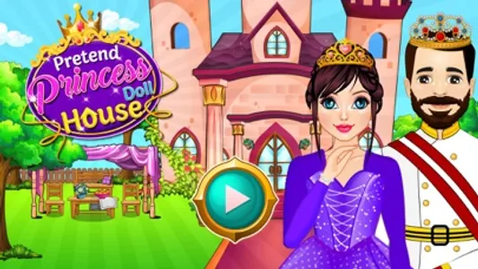 Pretend Princess Doll House screenshot 2