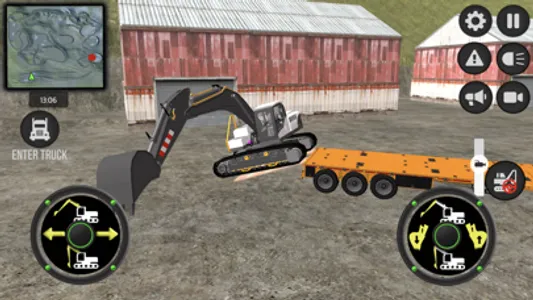 Truck Excavator Simulator pro screenshot 0