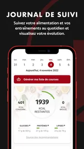 WellNess+, l’application WSC screenshot 7