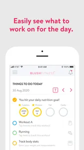 BLUSH FITNESS Virtual screenshot 1