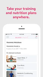 BLUSH FITNESS Virtual screenshot 2