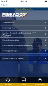 App Migración Colombia screenshot 0