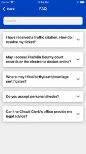 Franklin Circuit Clerk IL screenshot 2