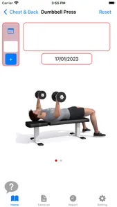 Dumbbell Home Workout Plan screenshot 1