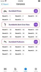 Dumbbell Home Workout Plan screenshot 6