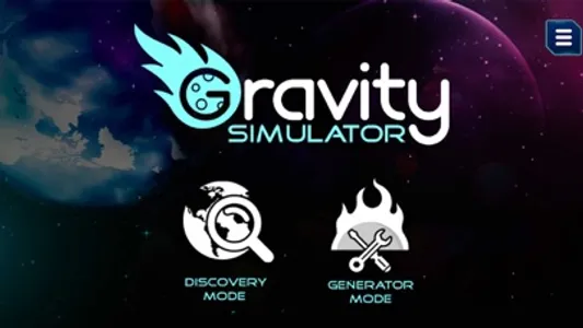 Universe Gravity Simulator 3D screenshot 0