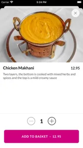 Maharani Indian Cuisine. screenshot 4