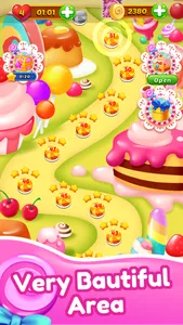 Candy Sweet Legends Match 3 screenshot 5