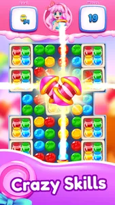 Candy Sweet Legends Match 3 screenshot 7