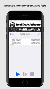 MultiLapWatch screenshot 1