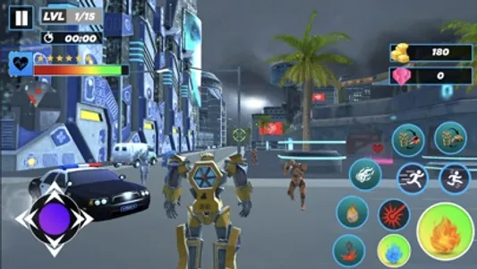 Flying Robot Transformation screenshot 2