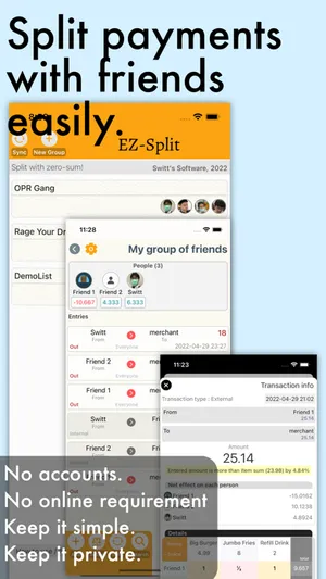 EZSplit : Easy Split Payments screenshot 0