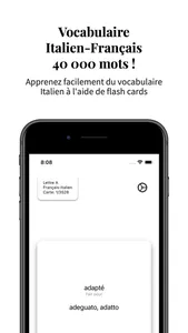 Vocabulaire Italien-Français screenshot 0