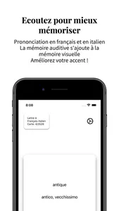 Vocabulaire Italien-Français screenshot 1