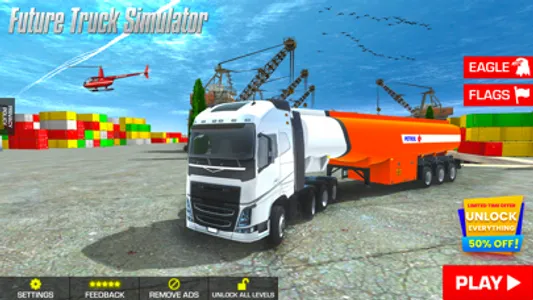 Future Cargo Truck Simulator screenshot 6