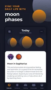 Moon Phase Calendar: Luna screenshot 1