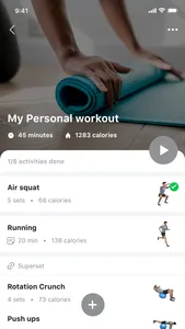 3Seen Fitness App screenshot 2