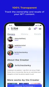 Tribe Social NFT screenshot 4