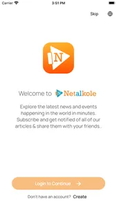 Netalkole News screenshot 1