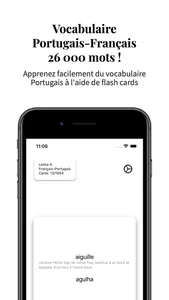 Vocabulaire Portugais-Français screenshot 0