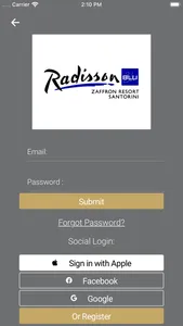 Zaffron Radisson Blu screenshot 0