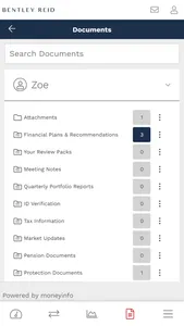 Bentley Reid Client Portal screenshot 1