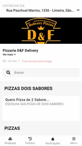 Pizzaria D&F screenshot 0