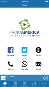 Rádio América 580AM Uberlândia screenshot 0