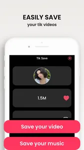 TikSave for Tik screenshot 2